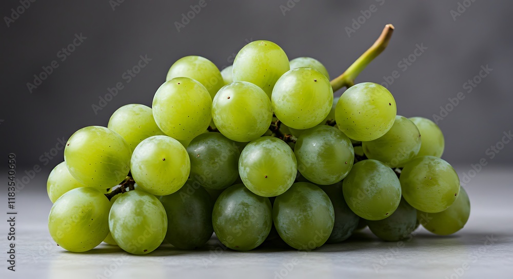 Fresh Green Grapes Bunch Healthy Fruit Food Photography Fresh Green Grapes Bunch Healthy Fruit Food Photography