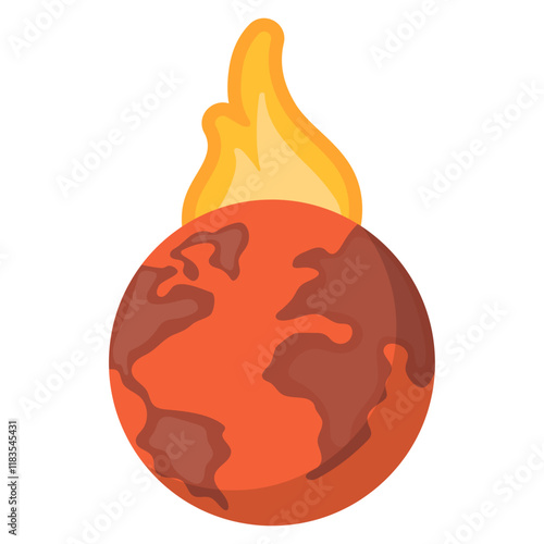 Global Warming Illustration