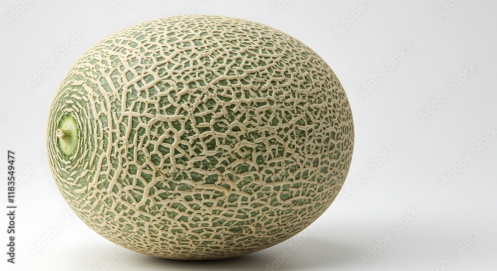 Fresh Green Cantaloupe Melon Ripe Summer Fruit Close Up Fresh Green Cantaloupe Melon Ripe Summer Fruit Close Up