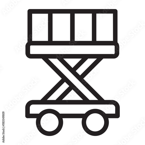 lifter line icon