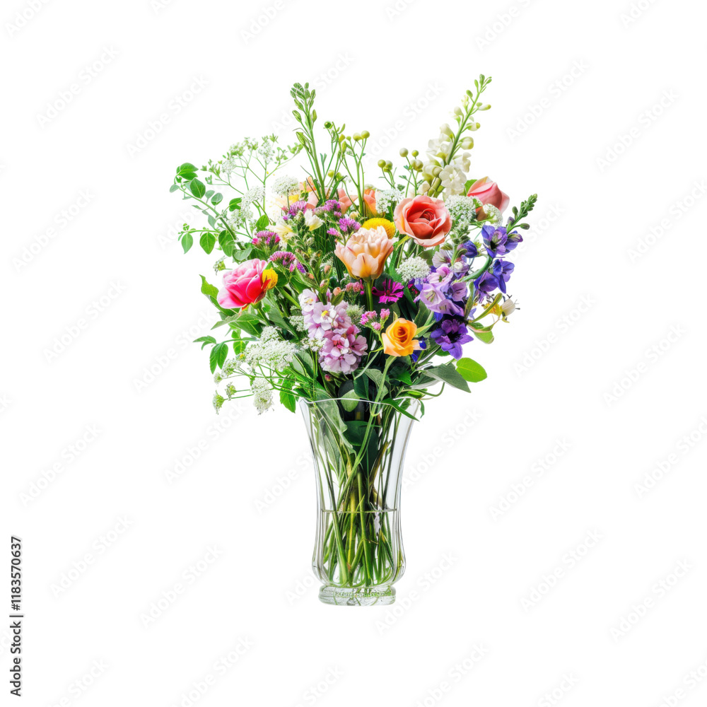 Obraz premium bouquet of roses in a vase