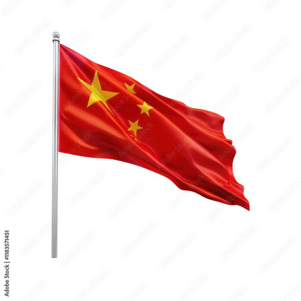 flag of the China flag of the China
