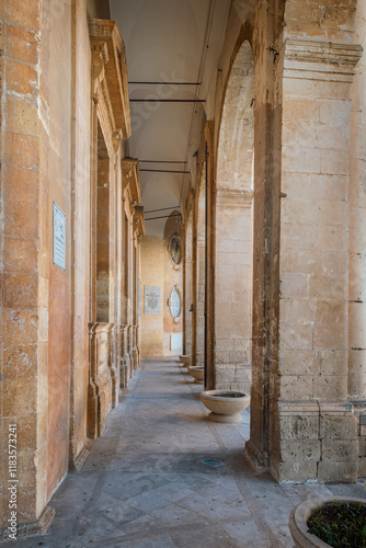 Ducezio Palace in Noto, Sicily photo