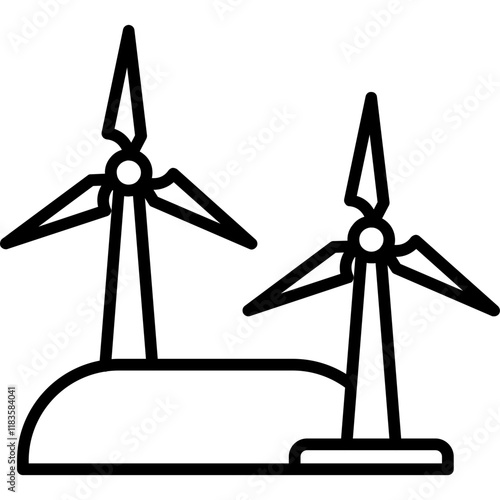 Wind Energy Icon