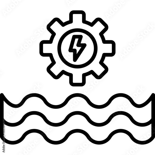 Hydro Power Icon