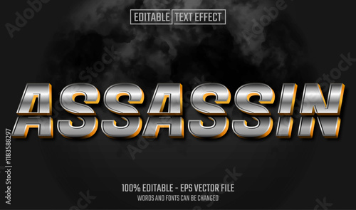 assassin editable text effect