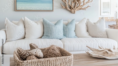 Coastal Living Room Decor: Beach House Style photo