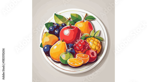 Serving a variety of fresh fruit