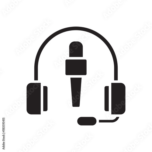 Radio and Press Icon