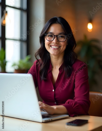 Mature mentor man and European leader woman discussing project on laptop in office. Two diverse partners, colleagues, team of confident professional business people work together. Banner, copy space