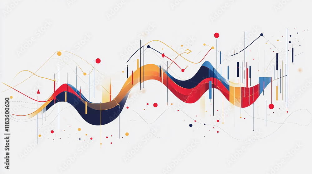 Abstract white background with Colorful charts and graphs with statistics to innovative analyze business potential and forecast future development of companies growth. Abstract white background with Colorful charts and graphs with statistics to innovative analyze business potential and forecast future development of companies growth.
