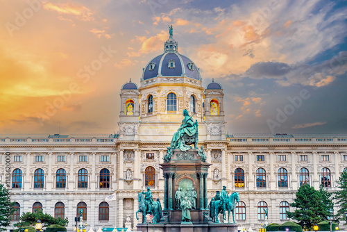 Visit the Kunsthistorisches Museum in Vienna, a world-class destination showcasing stunning art collections, historic artifacts, and masterpieces from renowned artists across centuries. photo