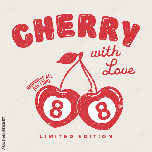 girls food fashion graphic prints for cherries fruit, funny vintage food fashion slogan print, cherry cool slogan print for tee. funny cute t-shirt pattern cherry valentine t shirt