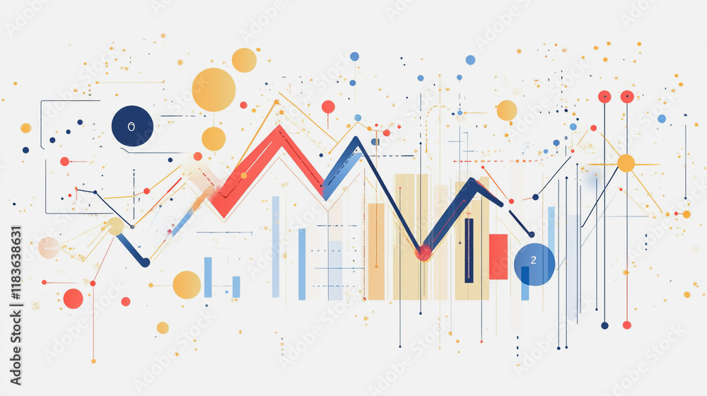 charts and graphs with statistics to innovative analyze business potential and forecast future development of companies growth. charts and graphs with statistics to innovative analyze business potential and forecast future development of companies growth.