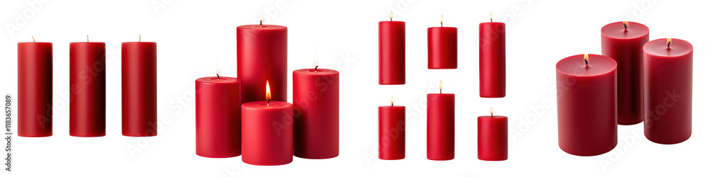 Elegant red candles burning brightly casting a warm cozy glow and creating a serene intimate atmosphere perfect for festive moments or simply enjoying a tranquil hygge inspired setting Elegant red candles burning brightly casting a warm cozy glow and creating a serene intimate atmosphere perfect for festive moments or simply enjoying a tranquil hygge inspired setting