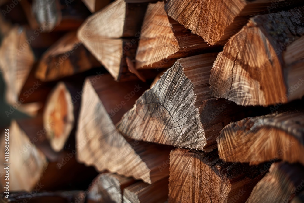 Image of Big stack of chopped firewood outdoors. Texture for background usage Image of Big stack of chopped firewood outdoors. Texture for background usage