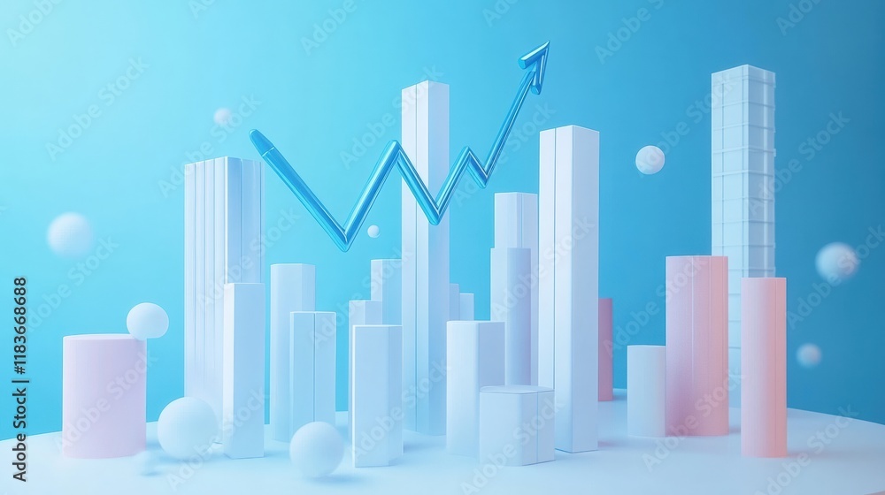 a vibrant financial business concept featuring colorful bar graphs and intricate data charts on a sleek office desk a vibrant financial business concept featuring colorful bar graphs and intricate data charts on a sleek office desk