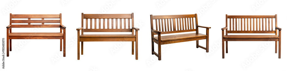 Cozy Wooden Benches Arranged in Peaceful Outdoor Garden or Patio Setting Providing Comfortable Seating and Relaxation Spot Amidst Natural Surroundings Rustic Cozy Wooden Benches Arranged in Peaceful Outdoor Garden or Patio Setting Providing Comfortable Seating and Relaxation Spot Amidst Natural Surroundings Rustic