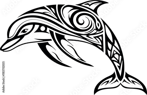 whale, minimalistic vector design with transparent background, suitable for logos, posters and products