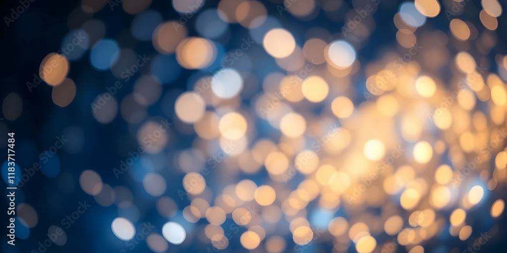 Blurry bokeh lights, golden and blue tones, abstract background, soft focus, dreamy atmosphere, festive sparkles, night photography, glowing orbs, defocused illumination, warm and cool color contrast, Blurry bokeh lights, golden and blue tones, abstract background, soft focus, dreamy atmosphere, festive sparkles, night photography, glowing orbs, defocused illumination, warm and cool color contrast,