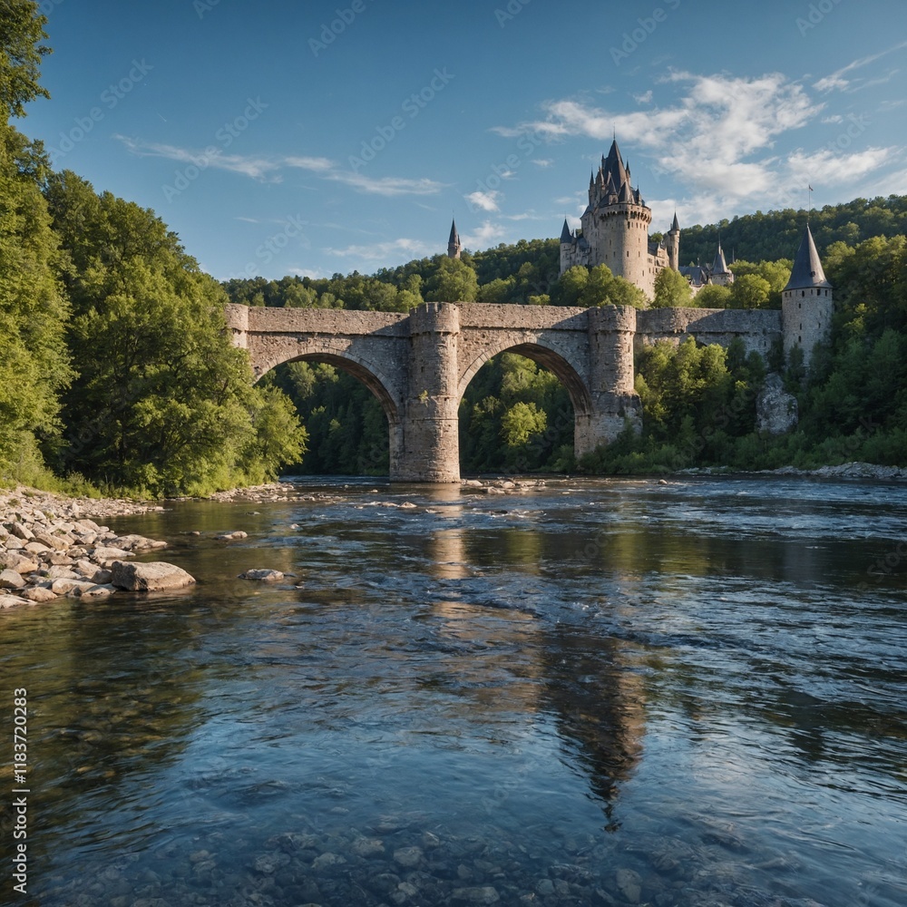 Fototapeta premium charles bridge city