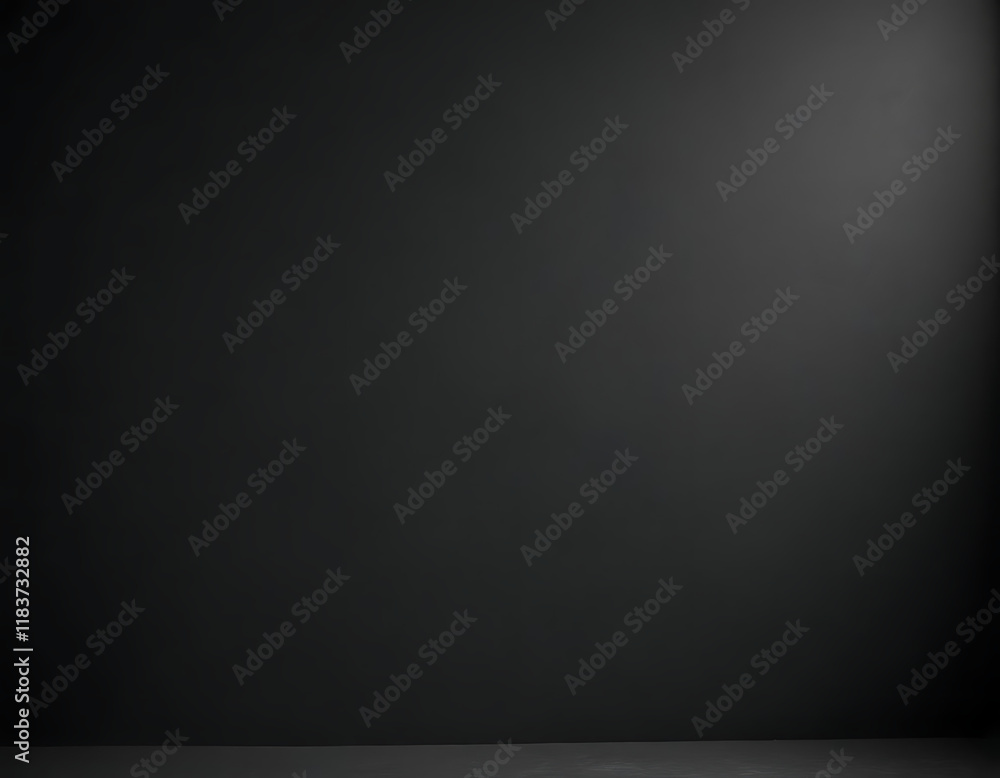 A charcoal black matte background with strong shadows. A charcoal black matte background with strong shadows.