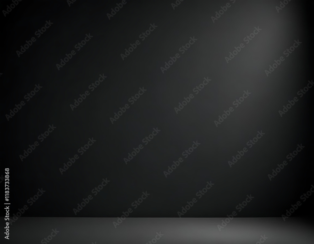A charcoal black matte background with strong shadows. A charcoal black matte background with strong shadows.
