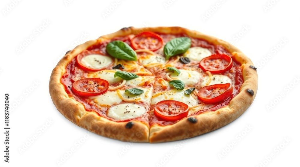 pizza, emphasizing vibrant complementary colors, balanced tones, and high contrast pizza, emphasizing vibrant complementary colors, balanced tones, and high contrast