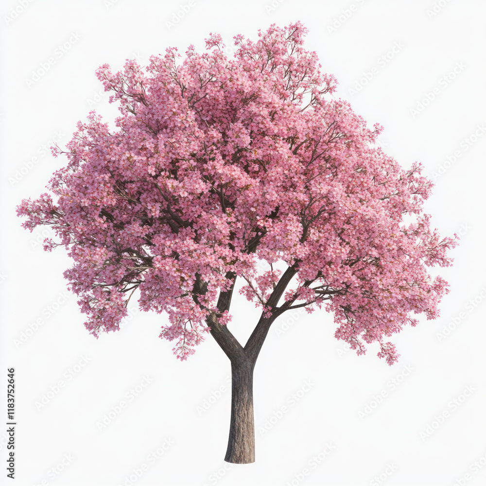 Obraz premium pink cherry tree