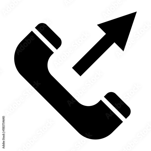 Outbound Glyph Icon Design