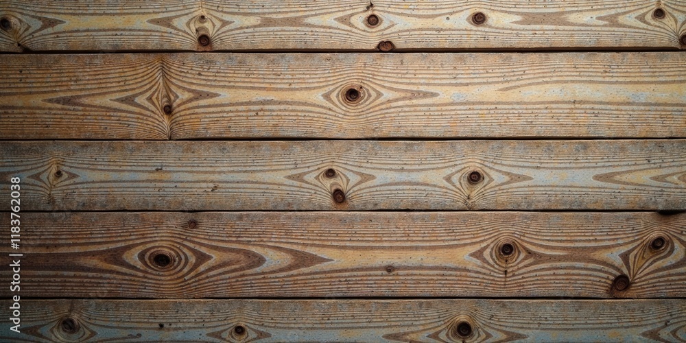 Naklejka premium Rustic Weathered Wood Planks Background Texture for Design Projects