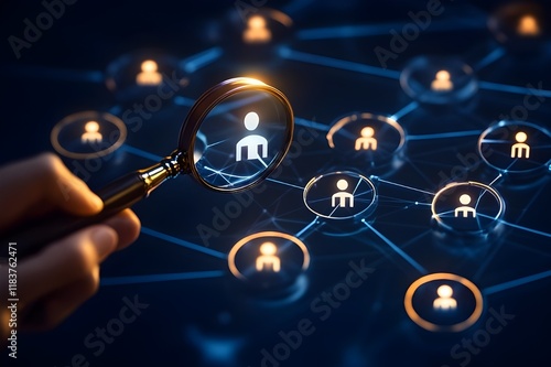 The process of selecting a unique candidate from a pool of candidates,analysing, best candidate.