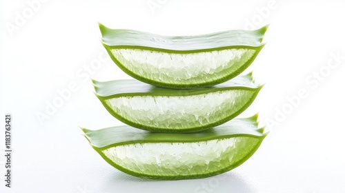 Aloe Vera aloe, green, isolated, vera, plant, fresh, leaf, medicine, slice, food, white, healthy, nature, herbal, vegetable, macro, closeup, health, cut, succulent, cactus, agave, care, cucumber, frui photo