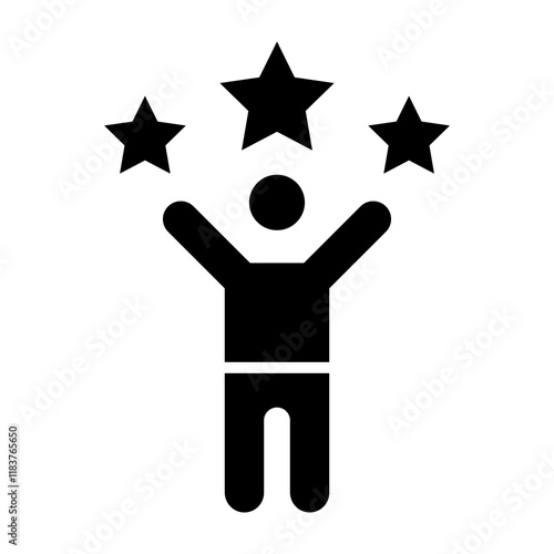 Motivated Glyph Icon Design