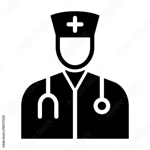 Medic Glyph Icon Design