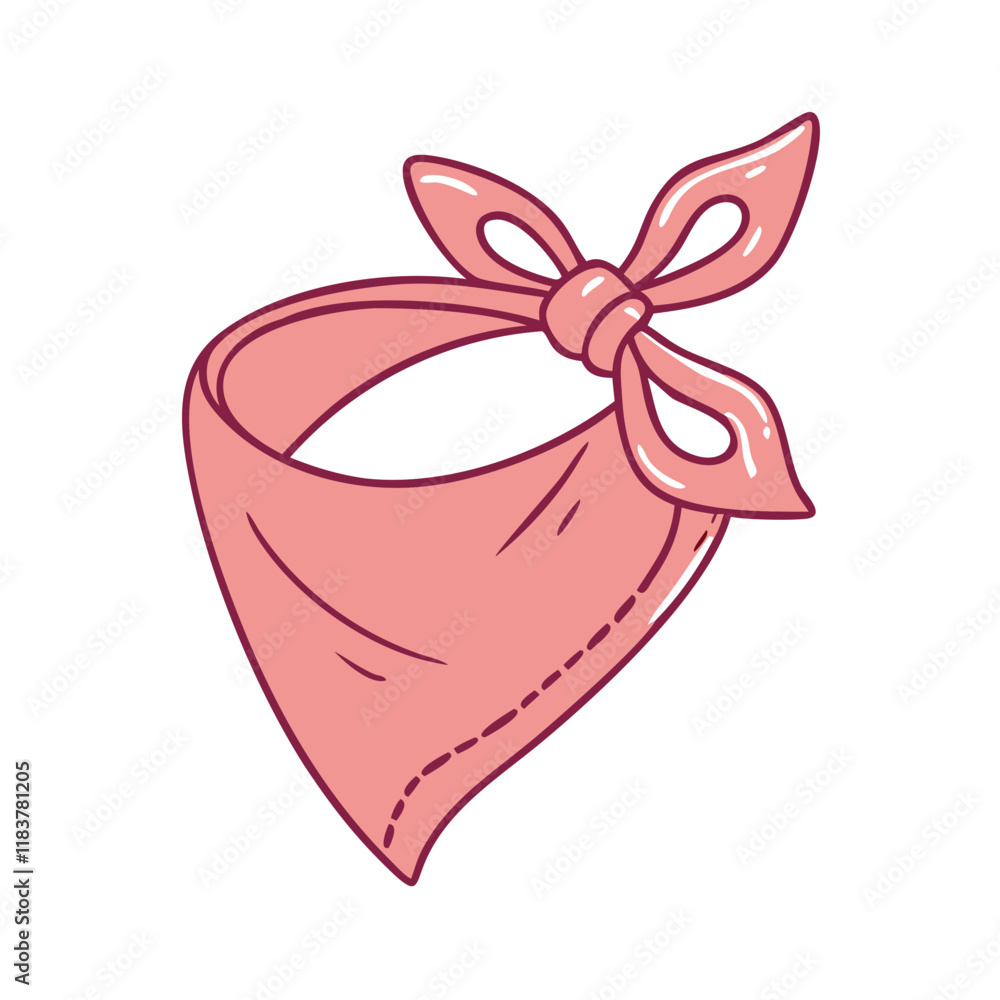 bandanas vector icon, accessories vector illustration - simple illustration of bandanas perfect for logos, and accessories-themed designs. bandanas vector icon, accessories vector illustration - simple illustration of bandanas perfect for logos, and accessories-themed designs.
