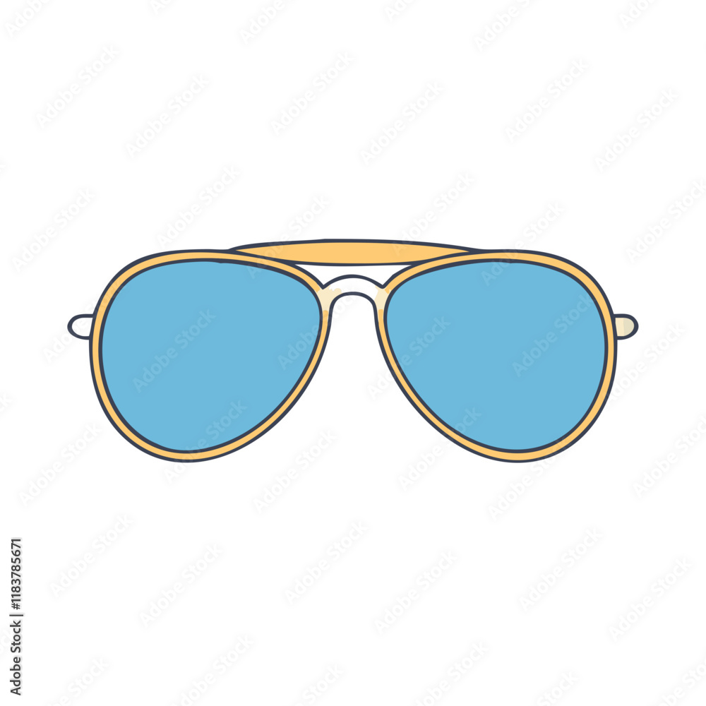 aviator sunglasses vector icon, accessories vector illustration - simple illustration of aviator sunglasses perfect for logos, and accessories-themed designs. aviator sunglasses vector icon, accessories vector illustration - simple illustration of aviator sunglasses perfect for logos, and accessories-themed designs.