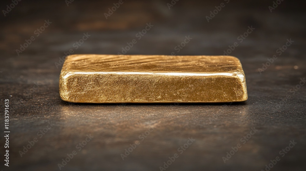 Luminous Gold Bar: A Gleaming Symbol of Wealth and Prosperity Luminous Gold Bar: A Gleaming Symbol of Wealth and Prosperity
