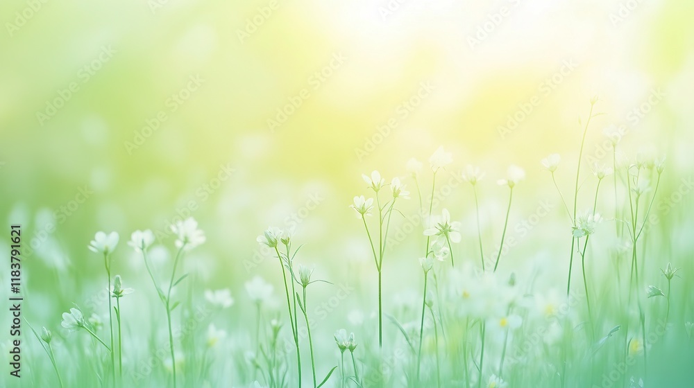 **A fresh spring meadow gradient combining pastel green **A fresh spring meadow gradient combining pastel green