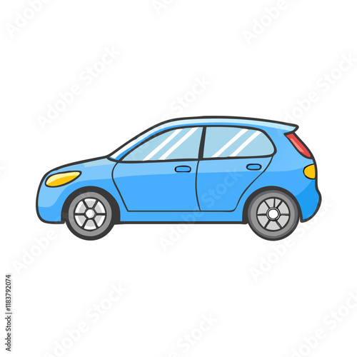 hatchback vector icon, vehicles vector illustration - simple illustration of hatchback perfect for logos, and vehicles-themed designs.