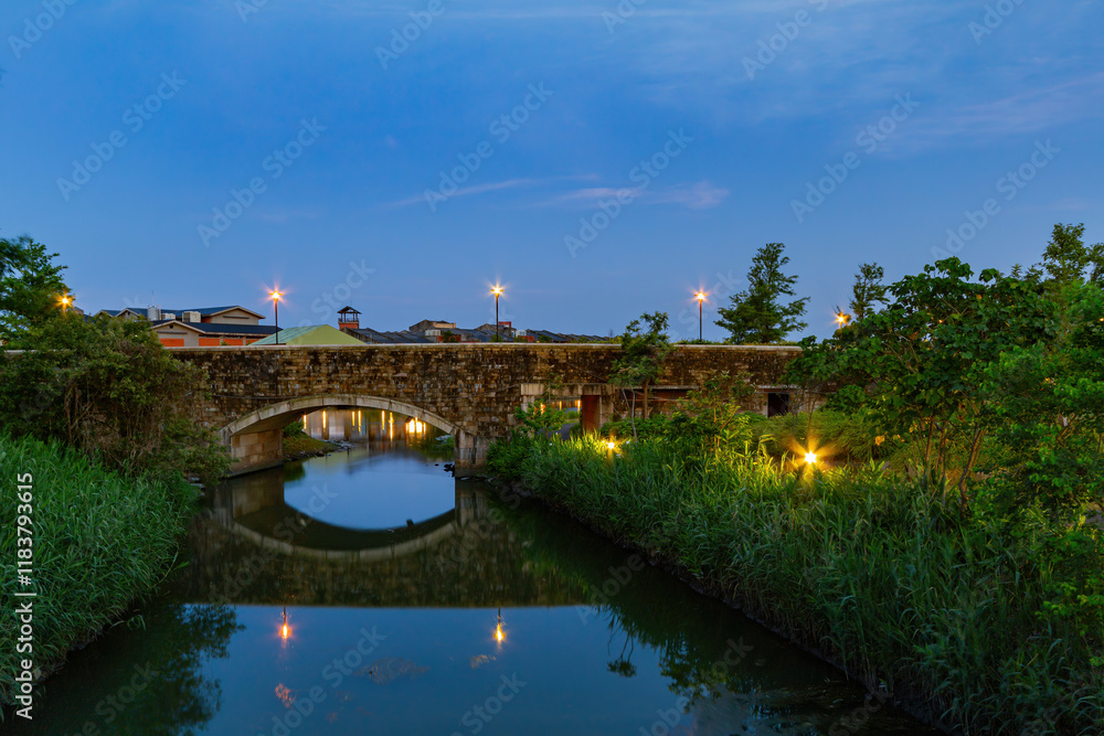 Beautiful landscape and building around the National Center for Traditional Arts