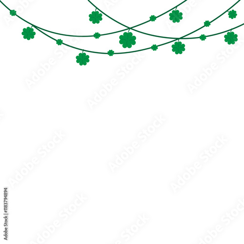 St. Patricks Day Clover Leaf Decoration