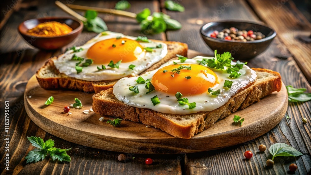 Golden yolk, crisp toast: a documentary of perfect fried eggs. Golden yolk, crisp toast: a documentary of perfect fried eggs.