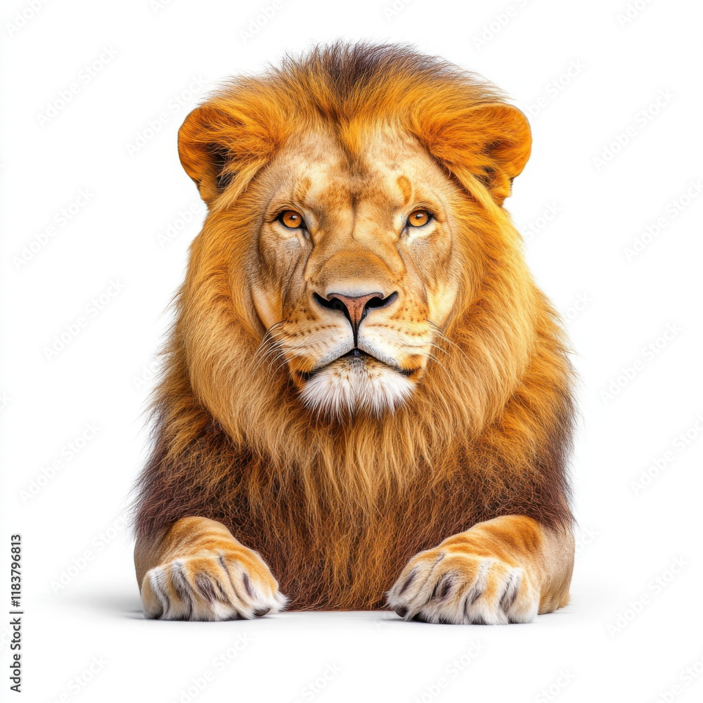 Regal Lion: A Majestic Portrait of Power and Pride Regal Lion: A Majestic Portrait of Power and Pride