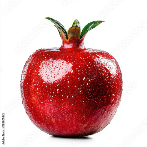 Juicy Pomegranate: A glistening jewel, ripe and ready.