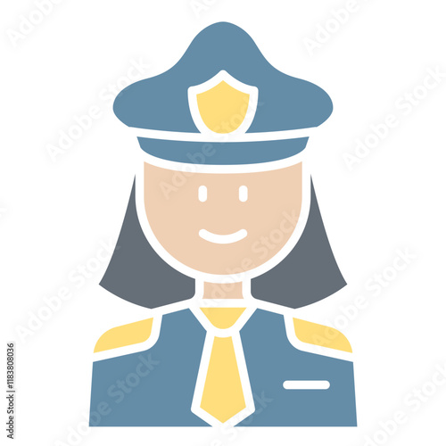 Policewoman icon