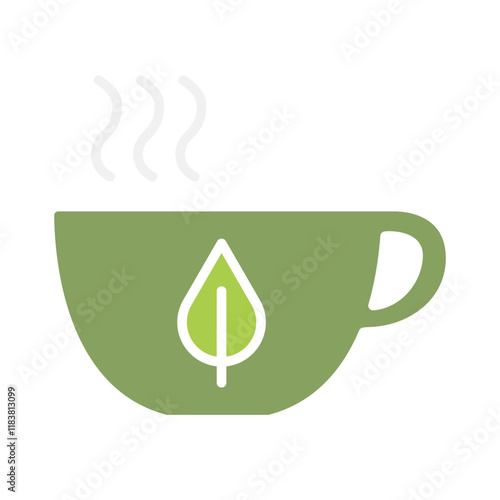 Herbal tea icon