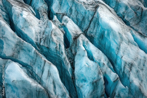 Wallpaper Mural The image is of a large piece of ice with a blue and white color scheme Torontodigital.ca