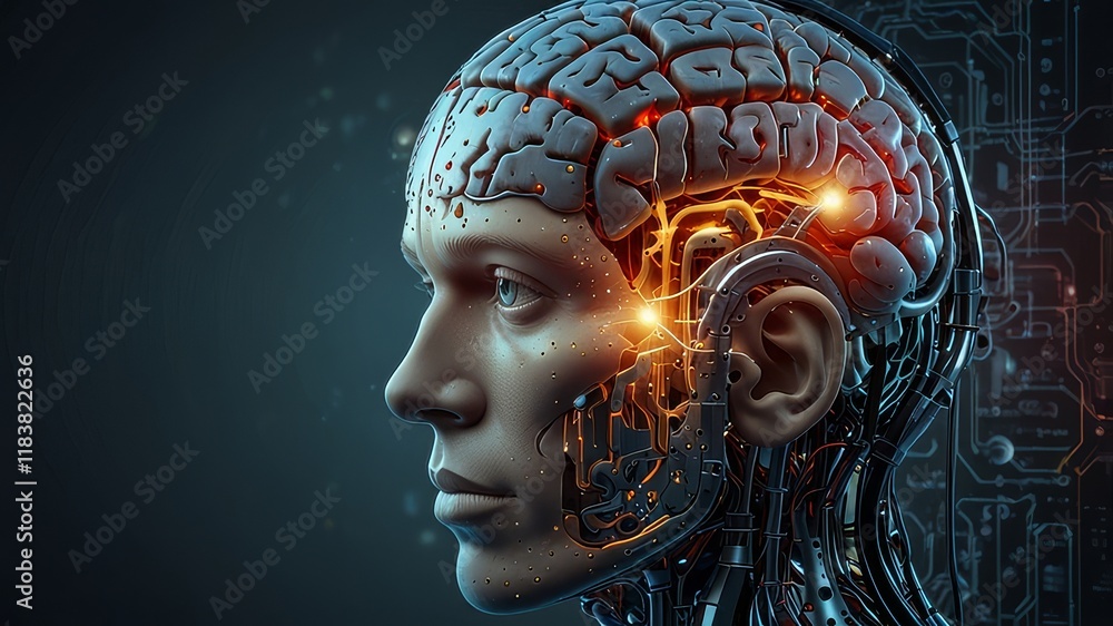 Obraz premium human brain