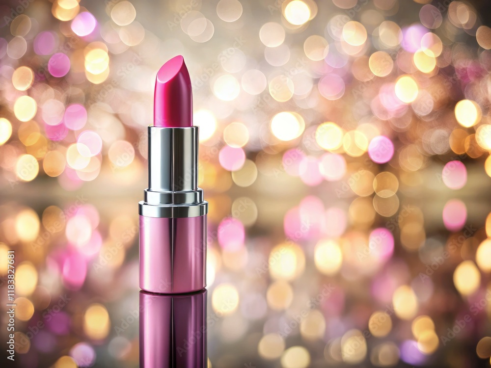 Macro photography reveals exquisite pink lipstick detail; a tilt-shift miniature transforms the beauty closeup. Macro photography reveals exquisite pink lipstick detail; a tilt-shift miniature transforms the beauty closeup.